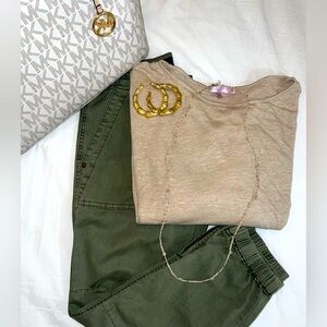 Sanctuary Peace Pants - Lightweight Joggers w/ Zippers